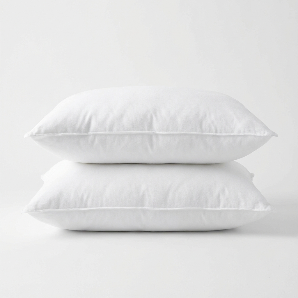 Set of 2 Microfiber Pillows
